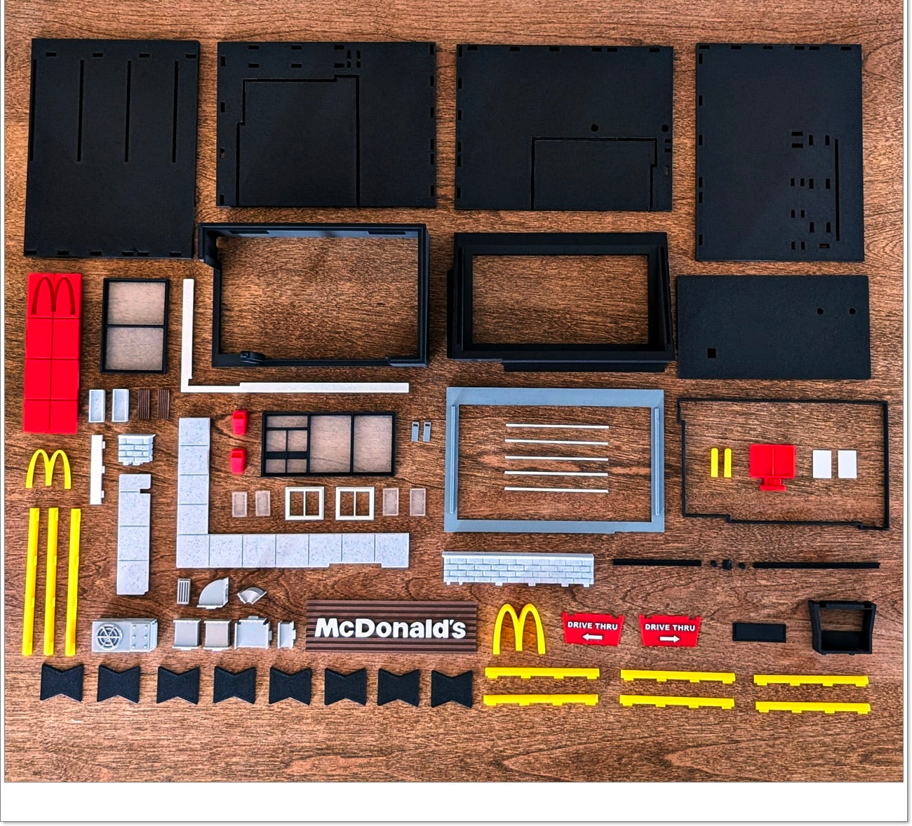 Diorama McDonald’s pour Hot Wheels