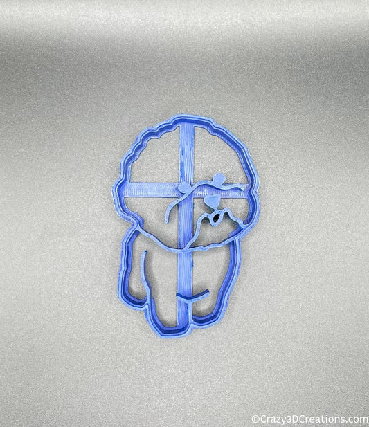 Pug Face Cookie Cutter