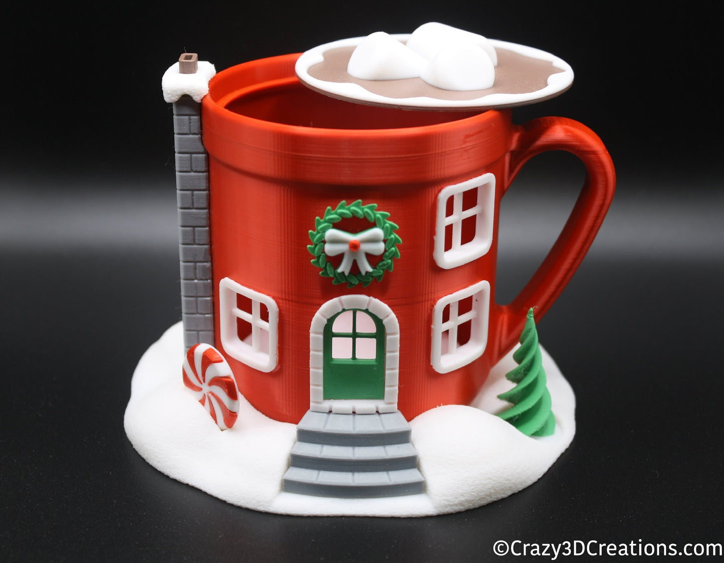 Tasse Chalet de Noël : Un Trésor Festif