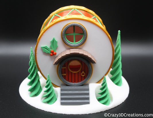 Maison Tambour de Noël Magique