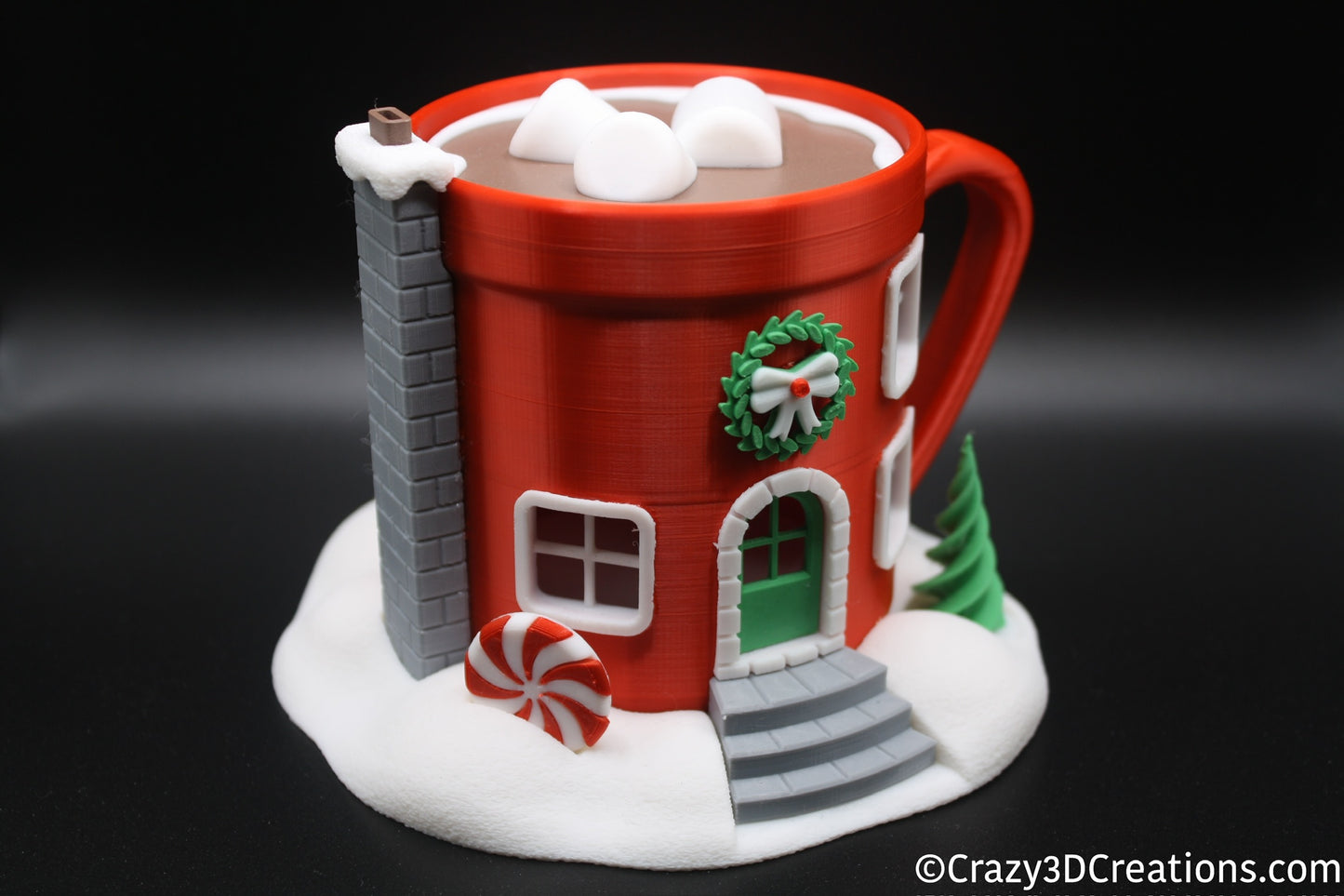Tasse Chalet de Noël : Un Trésor Festif