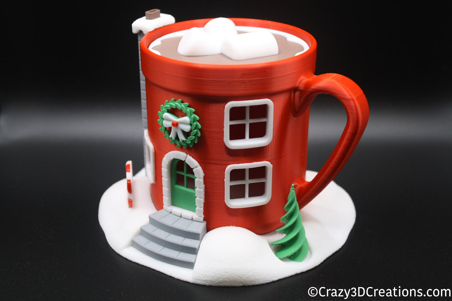 Tasse Chalet de Noël : Un Trésor Festif