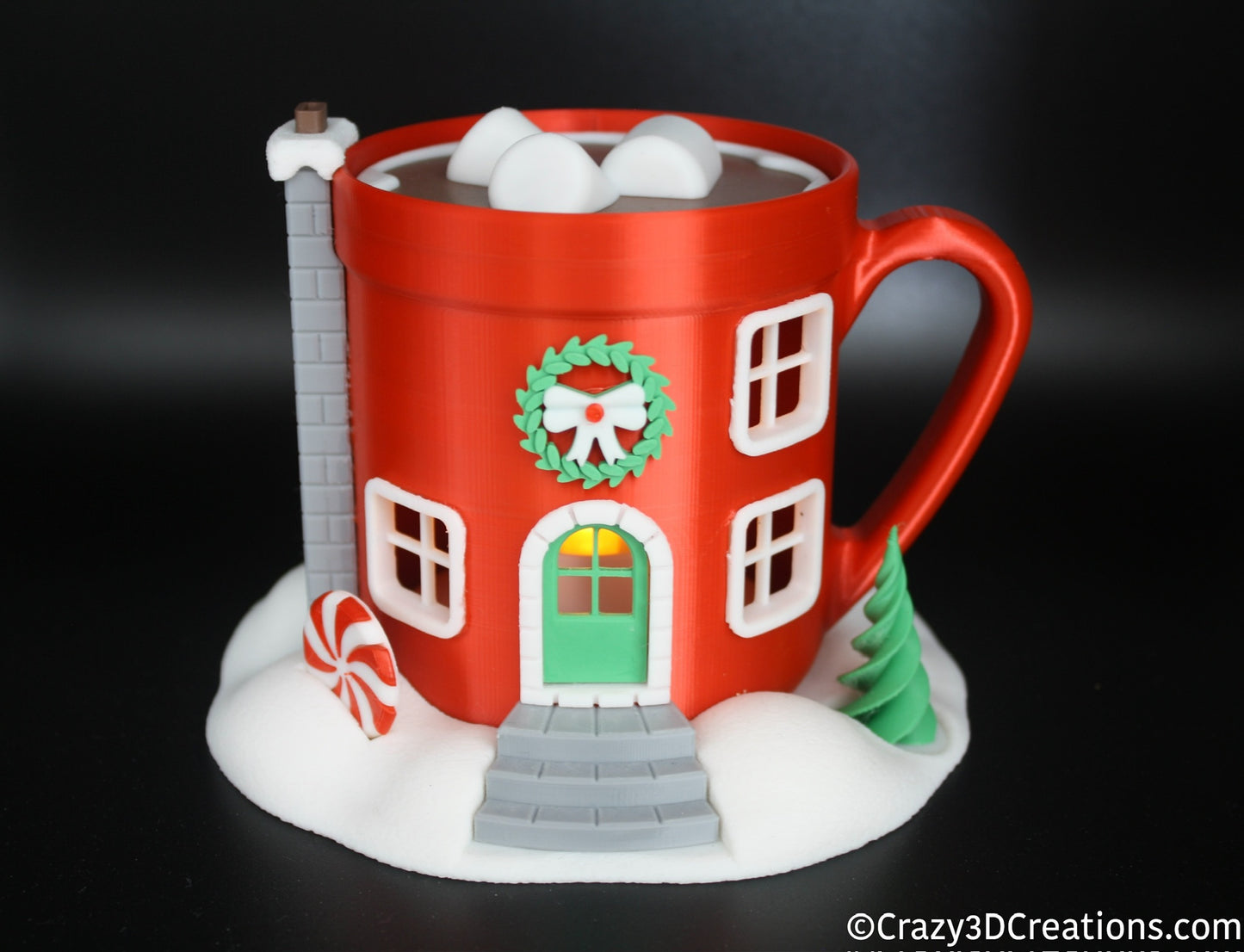 Tasse Chalet de Noël : Un Trésor Festif
