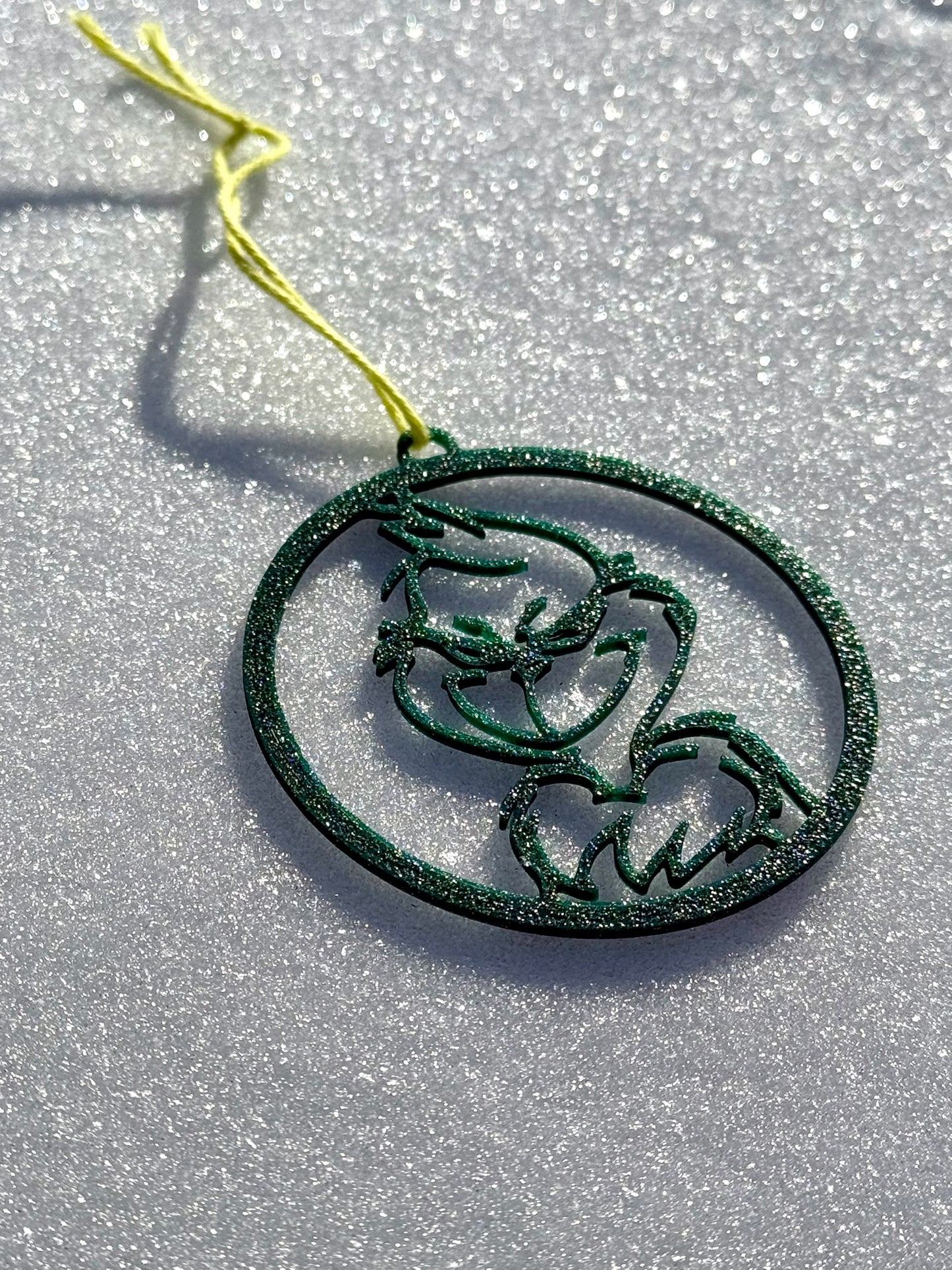 Grinch Christmas Ornament – A Mischievous Touch for Your Tree