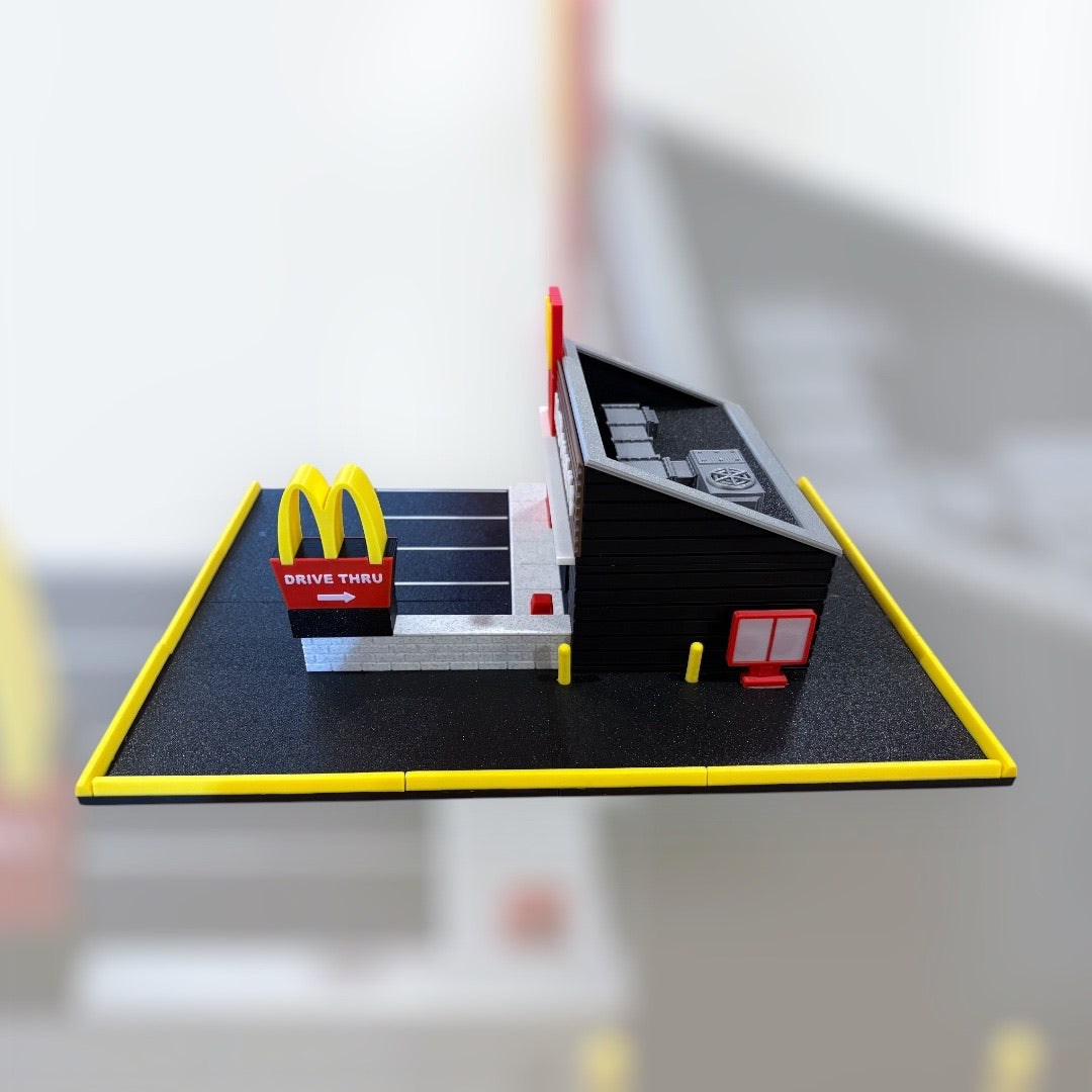 Diorama McDonald’s pour Hot Wheels