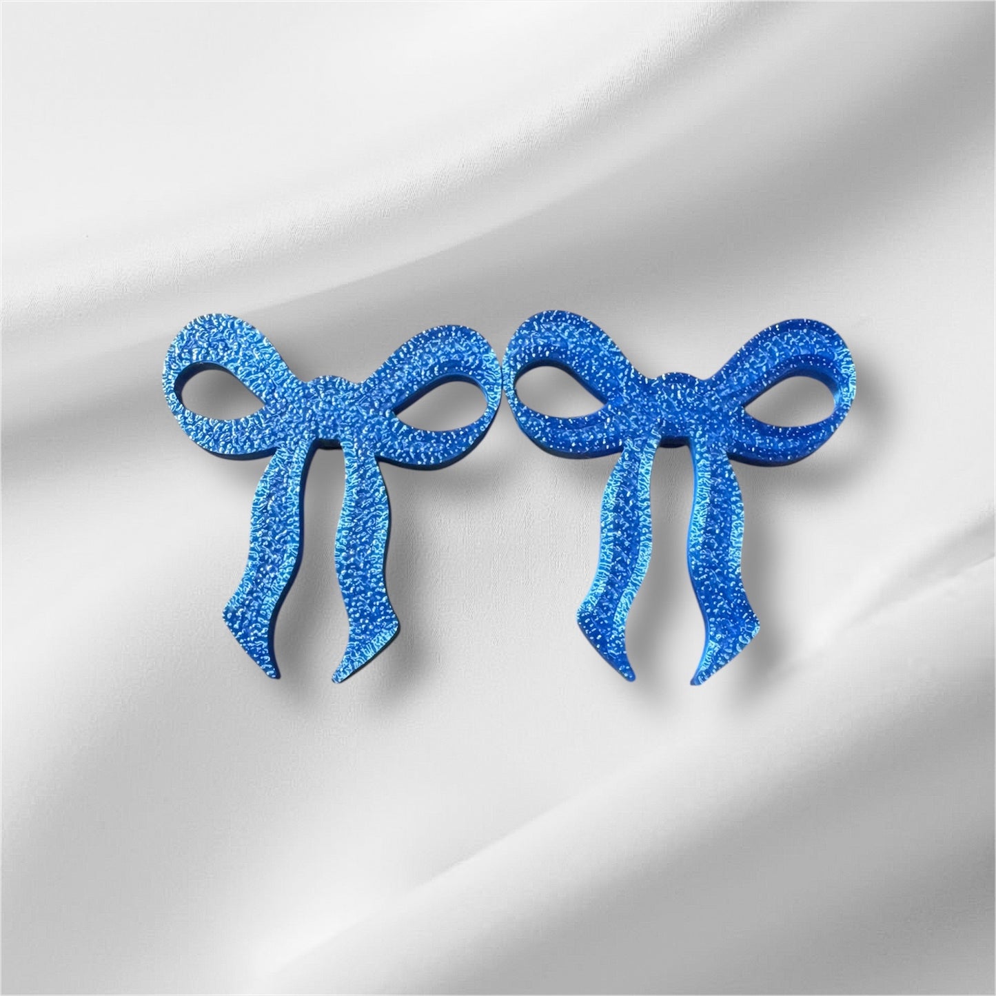 Sparkling Bow Earrings – Shimmering Style