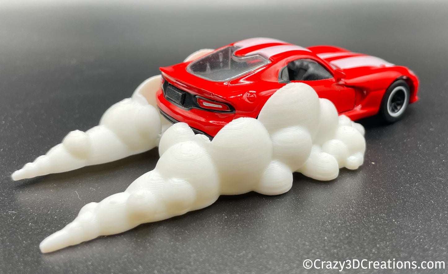 Effet de Fumée Burnout pour Hot Wheels