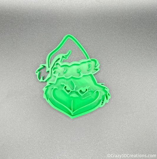 Christmas Prankster Face Cookie Cutter