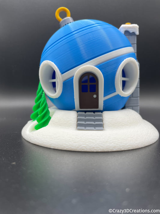 Maison Ornement de Noël Enchantée
