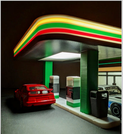 7-Eleven Hot Wheels Diorama