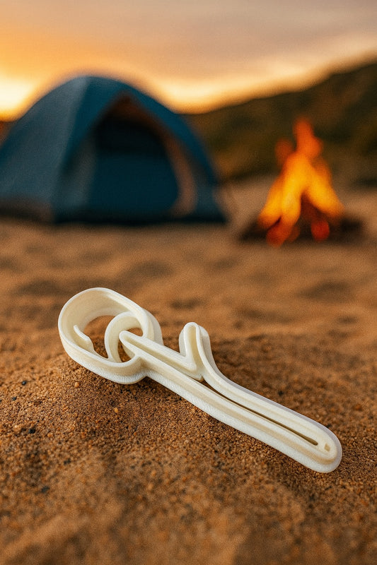 Marshmallow Stick Cookie Cutter — bring s’more fun to baking! 🔥🍪