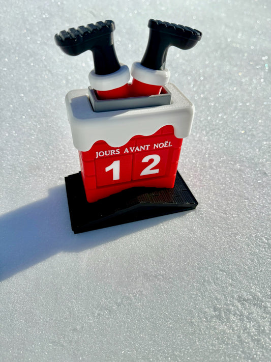 Santa’s Chimney Christmas Countdown – Count the Days with Holiday Fun!