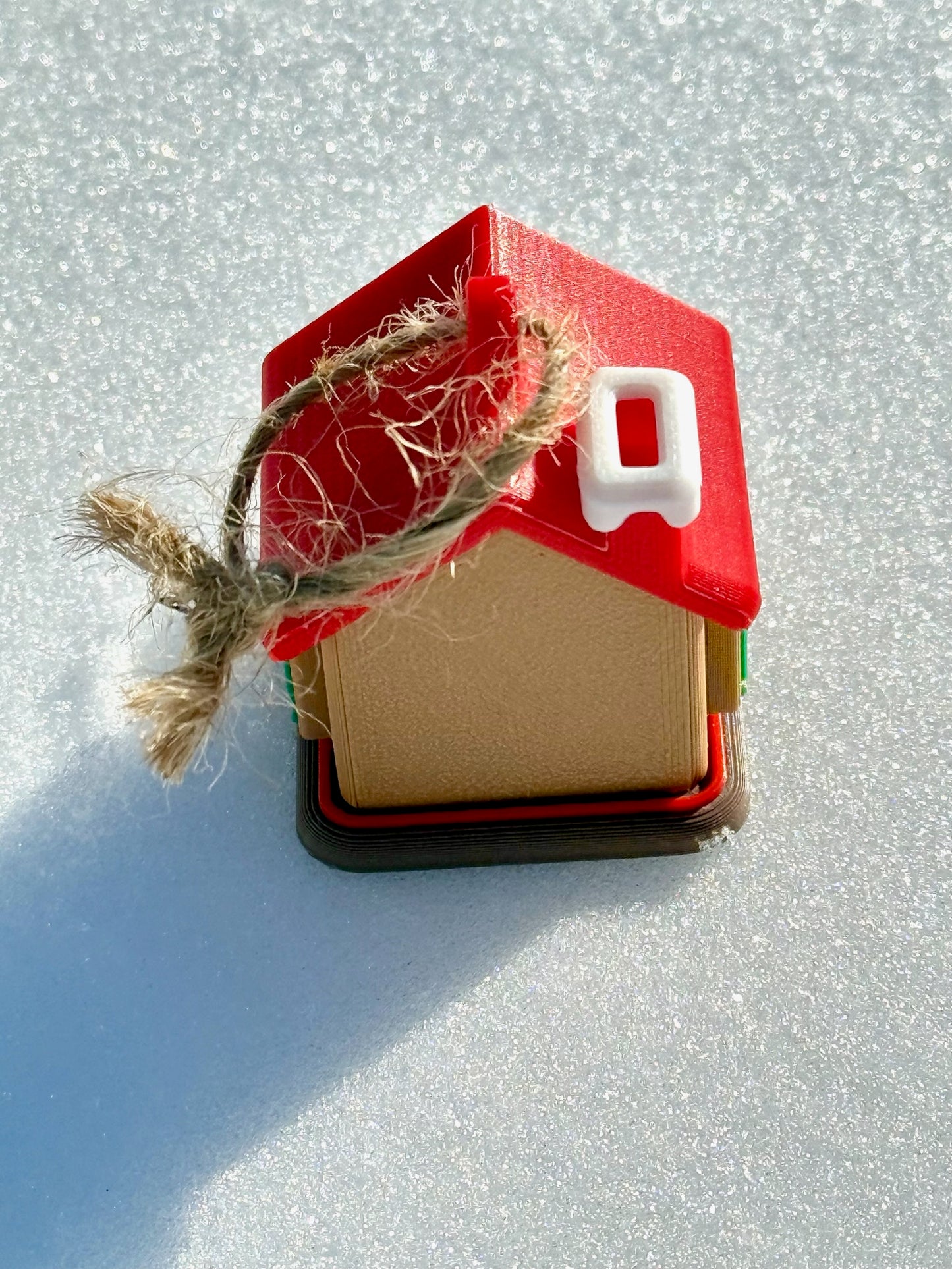 Christmas House Ornament – A Cozy Holiday Touch