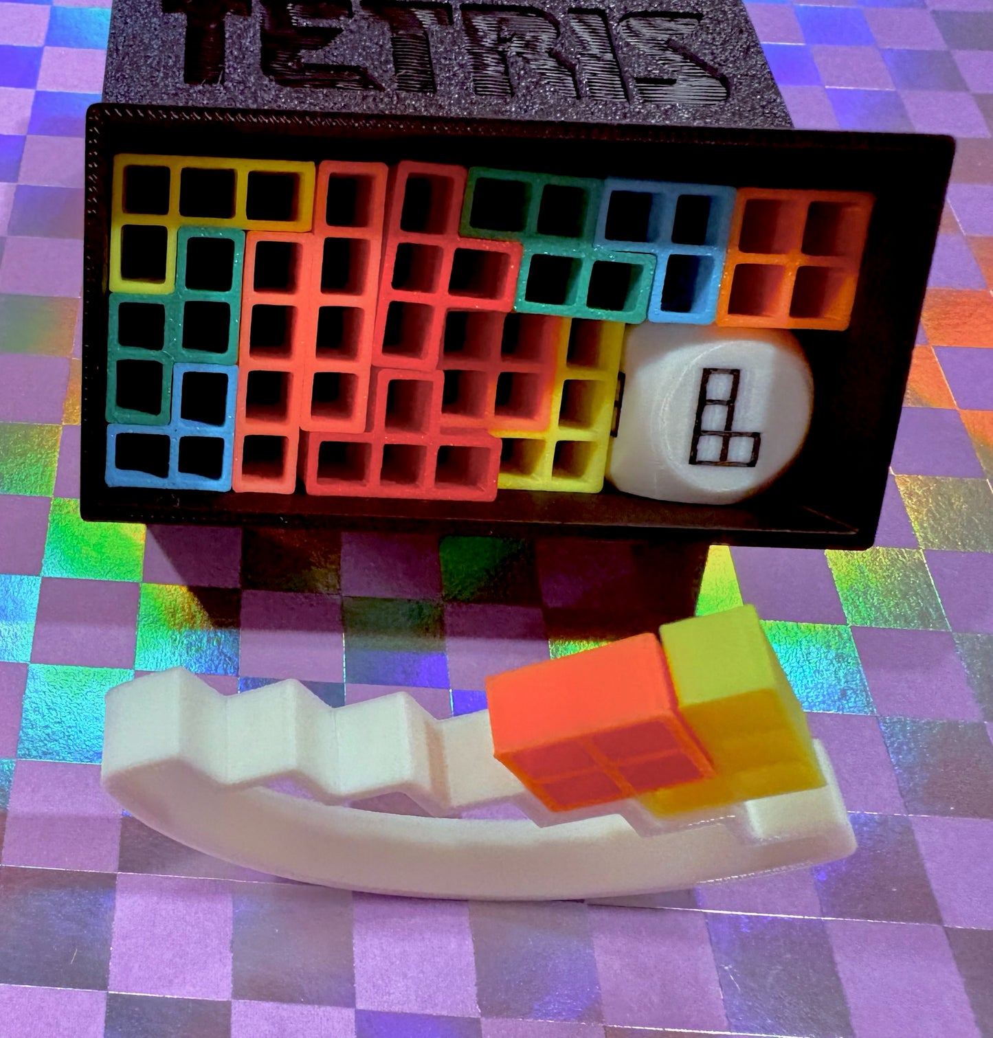 Tetris-Inspired Stacking Game