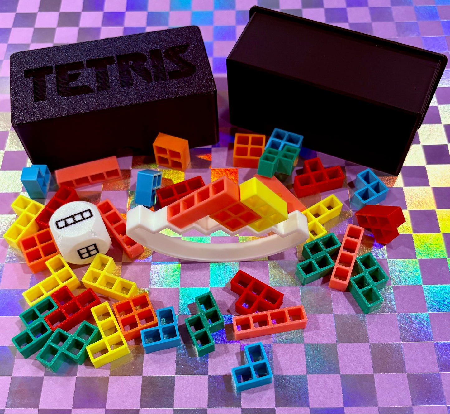 Tetris-Inspired Stacking Game