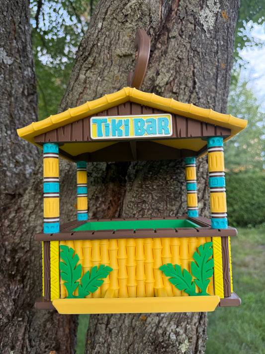 Tiki Bar Bird Feeder – Tropical vibes for your yard