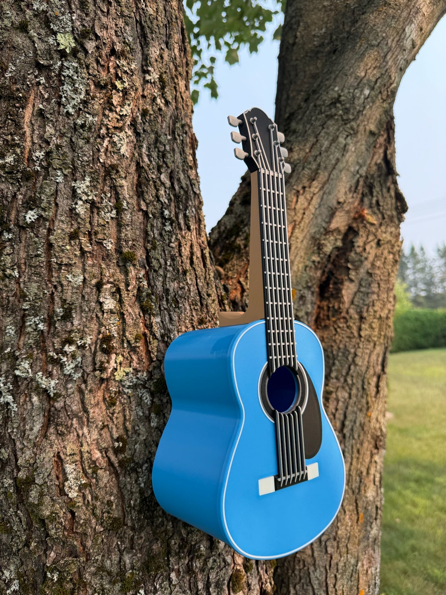 Guitar Birdhouse – A Melody for Your Backyard
