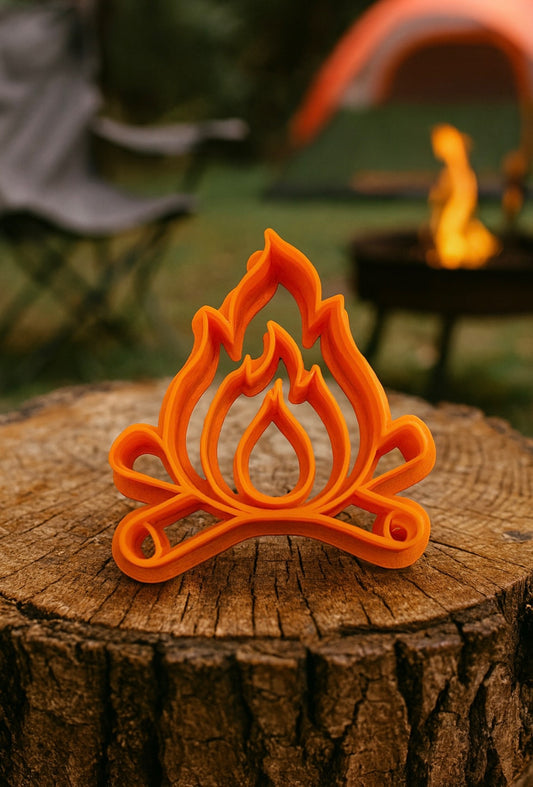 Campfire Cookie Cutter 🔥🍪🏕️