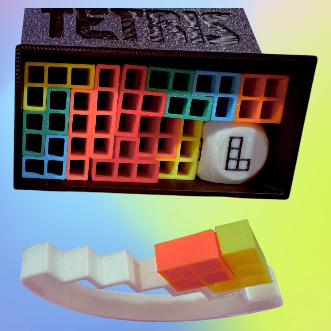 Tetris-Inspired Stacking Game