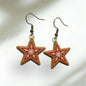 Starry Snowflake Earrings – Festive Spark in Mini Form