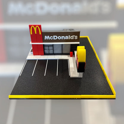 McDonald’s Hot Wheels Diorama