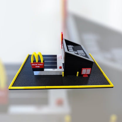 McDonald’s Hot Wheels Diorama