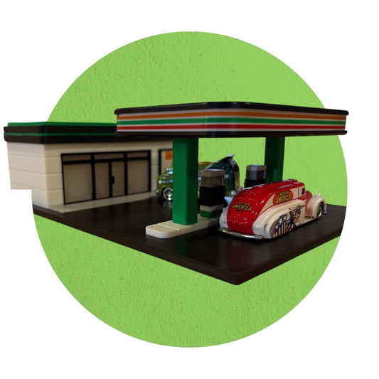 7-Eleven Hot Wheels Diorama